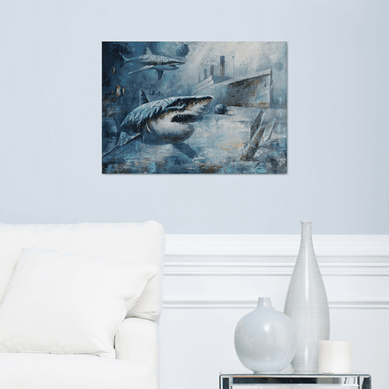 Оптимистический пейзаж 2D.