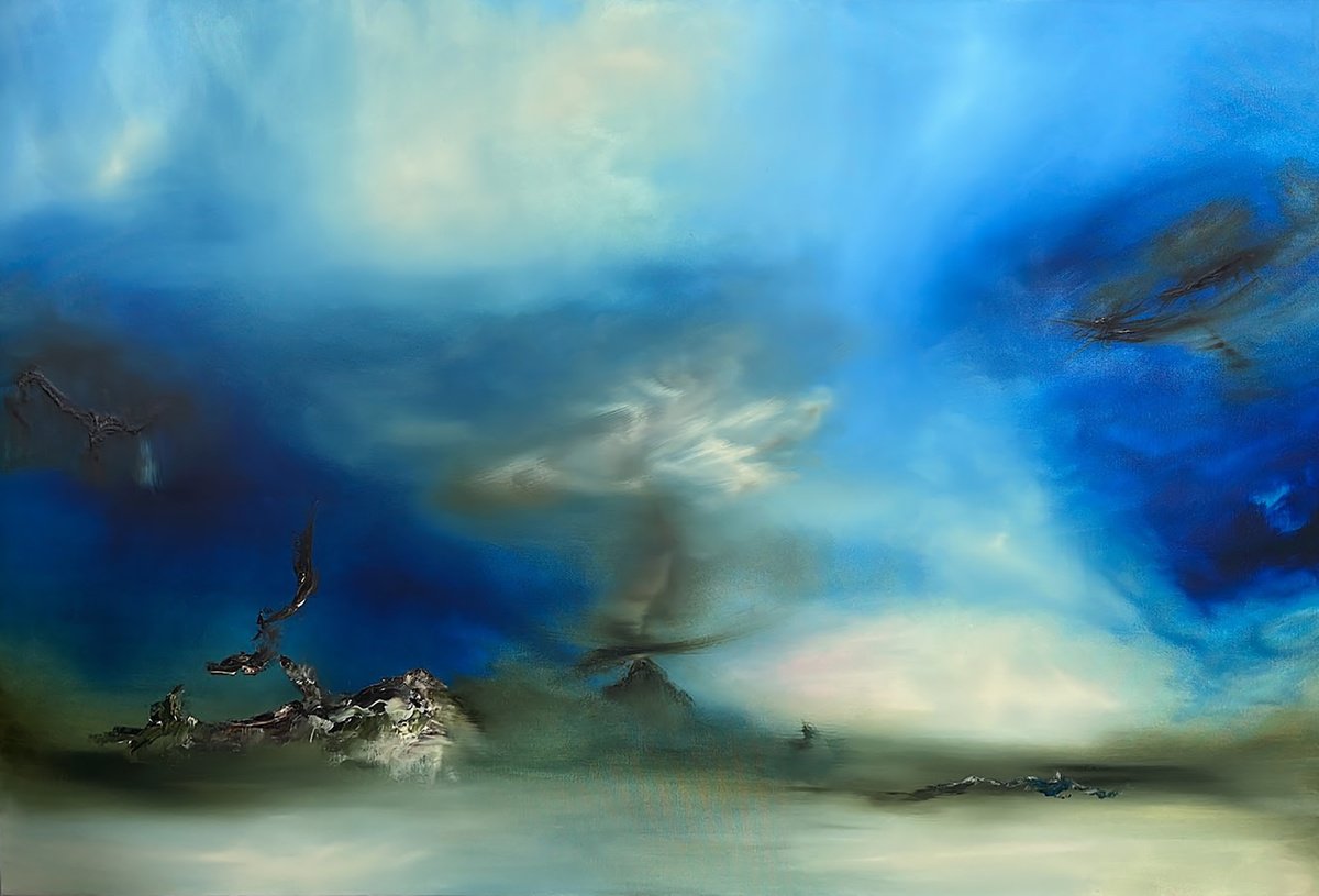 Allegory in Blue by Julia Swaby