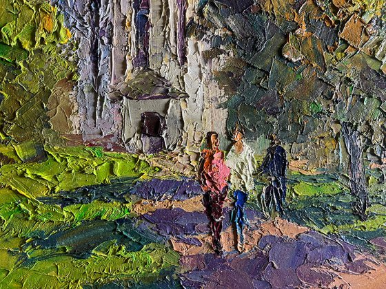 Morning Near the Temple