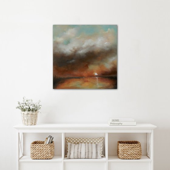 Sunset Evening, The Norfolk Fenland