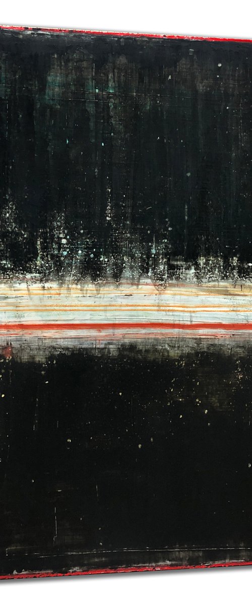 Approaching The Line (30x40in) by Robert  Tillberg