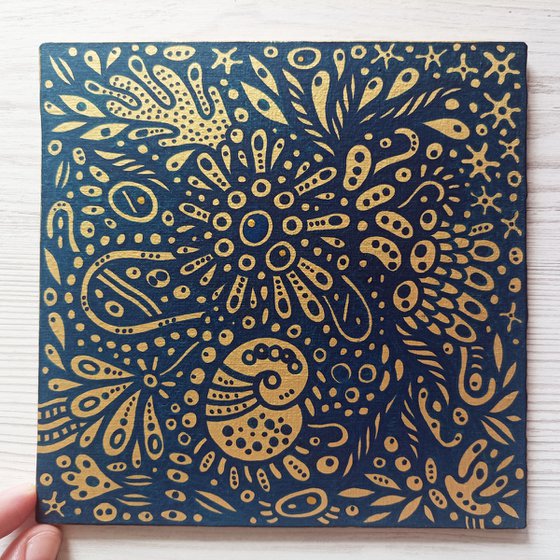 Florals - set of 4 paintings