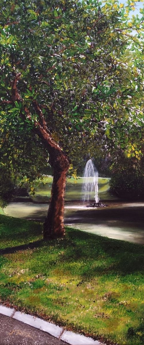 Summer In The Park by Hazel Thomson
