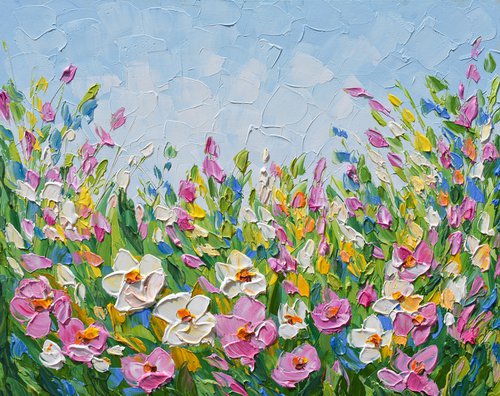 Joyful Flowers by Olga Tkachyk