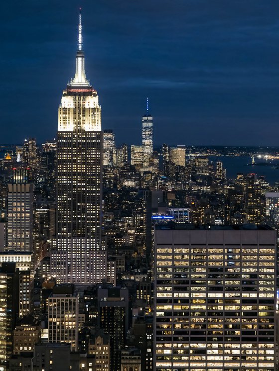 NEW YORK, BLUE HOUR