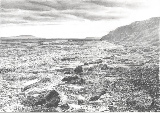 The Isle of Portland from Redcliff Point