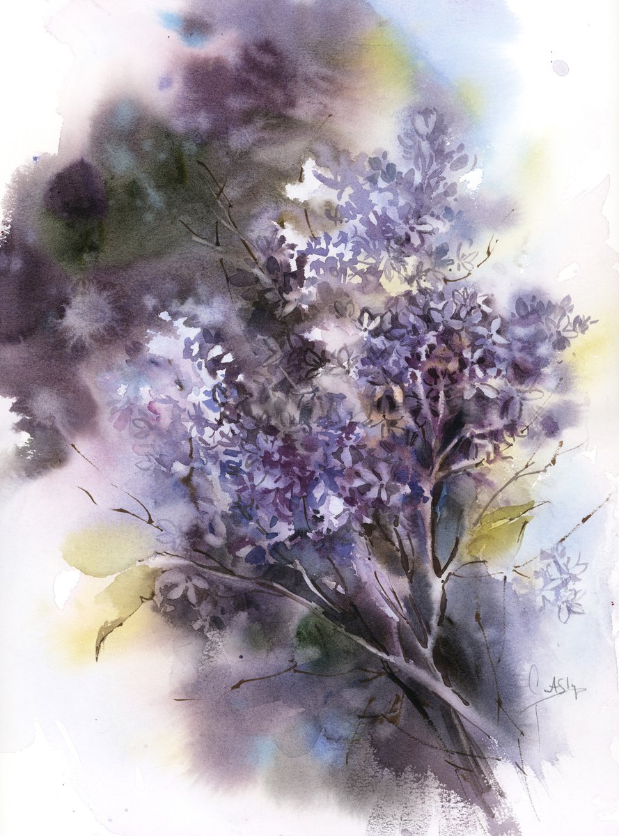 Lilac flowers by Sophie Rodionov