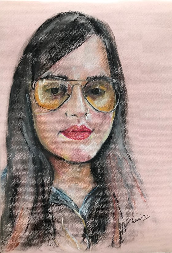 Girl with glasses