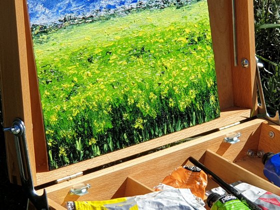 Green Yellow Field