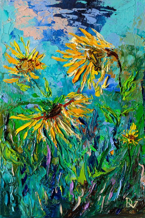 Sunflowers by Vladyslav Durniev