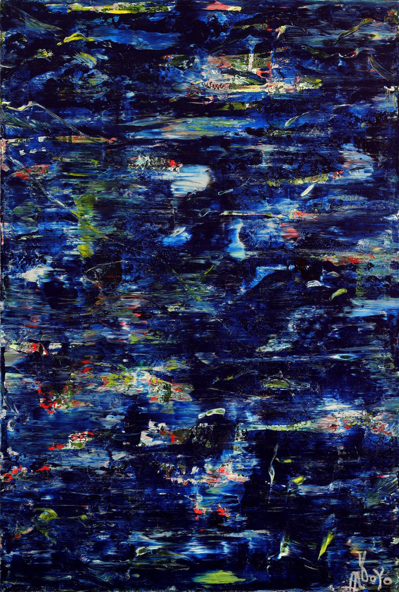 Bouncing Reflections (On Water) By Nestor Toro, 24 X 36, Artwork For Sale On Artfinder