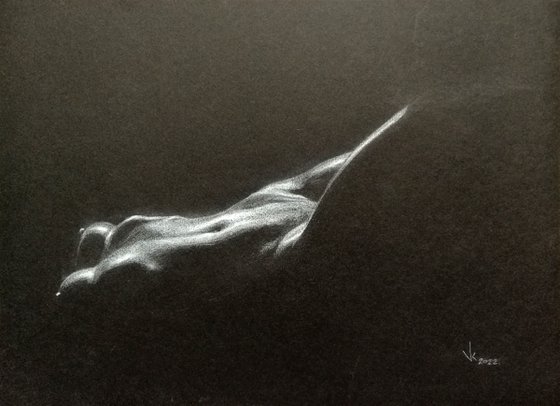 Nude noir #260 (29X21)cm