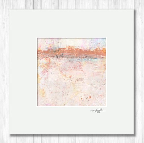 Tranquil Wandering 3 - Minimal Abstract Landscape Painting by Kathy Morton Stanion by Kathy Morton Stanion