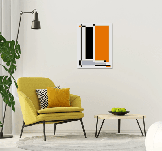 Orange Abstract #01