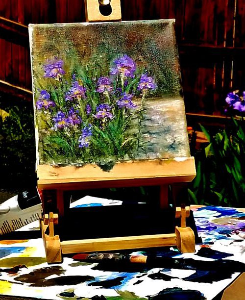 Purple symphony by Cristina Mihailescu