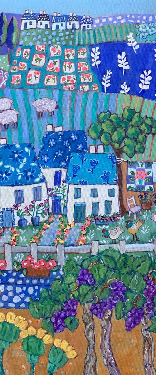 Patchwork Farm by Holly Wojahn