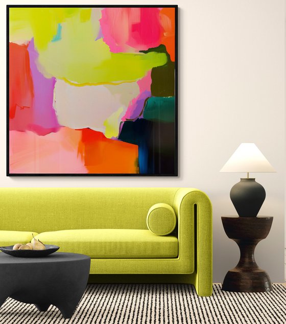 Kiss of Lime and pink #1