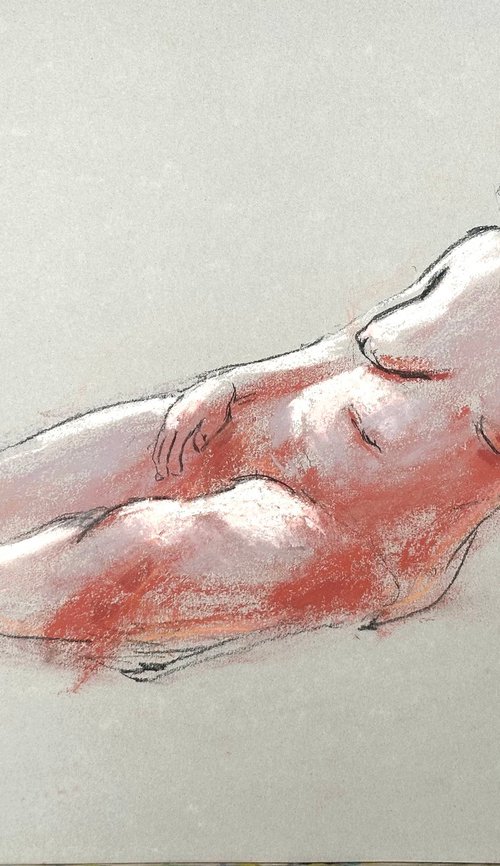 nude model1 by Anna Bogushevskaya