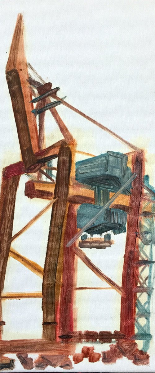 Port - crane1 by Szabrina Maharita