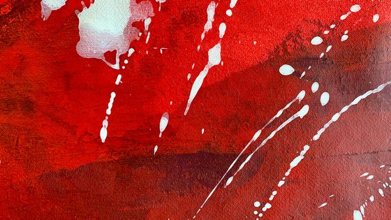 Reserved Red abstract 4124