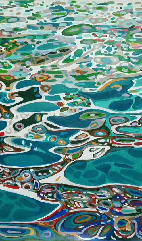Water reflection by Alexandra Djokic