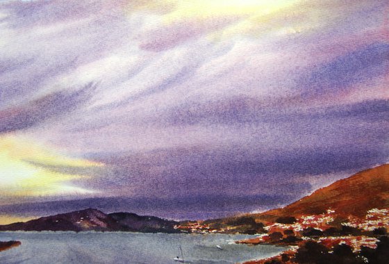 Evening in Croatia