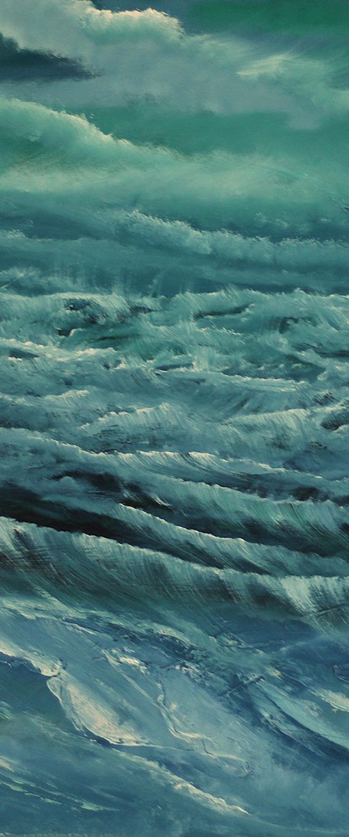 Raging Sea by David Snider