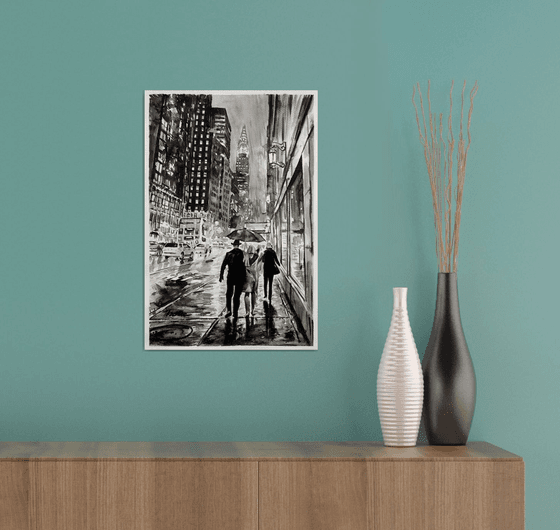 "Lights of New York"/ 30x45 cm