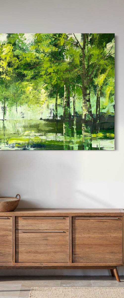 Gentle Leaves of Summer by Belinda Reynell
