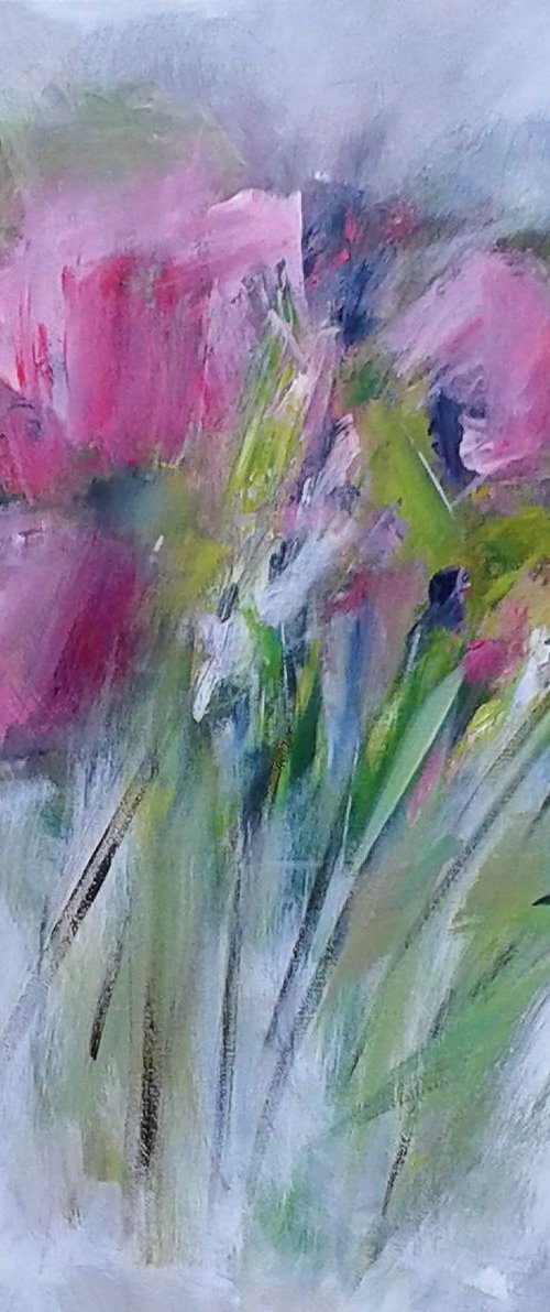 Pink Roses IV by Jan Rippingham