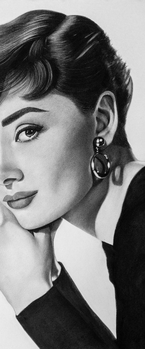 Audrey Hepburn by Mariam Darchiashvili