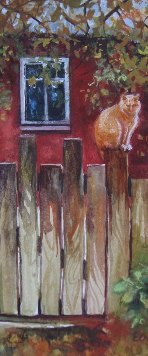 Waiting for the postman by Elena Oleniuc
