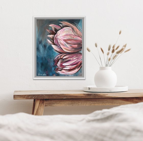 Proteas in Stillness