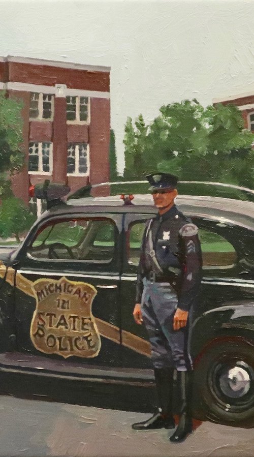 " Michigan state police " by Benoit Montet