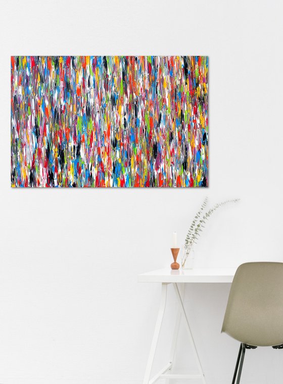 All In #19, 90 x 60 cm