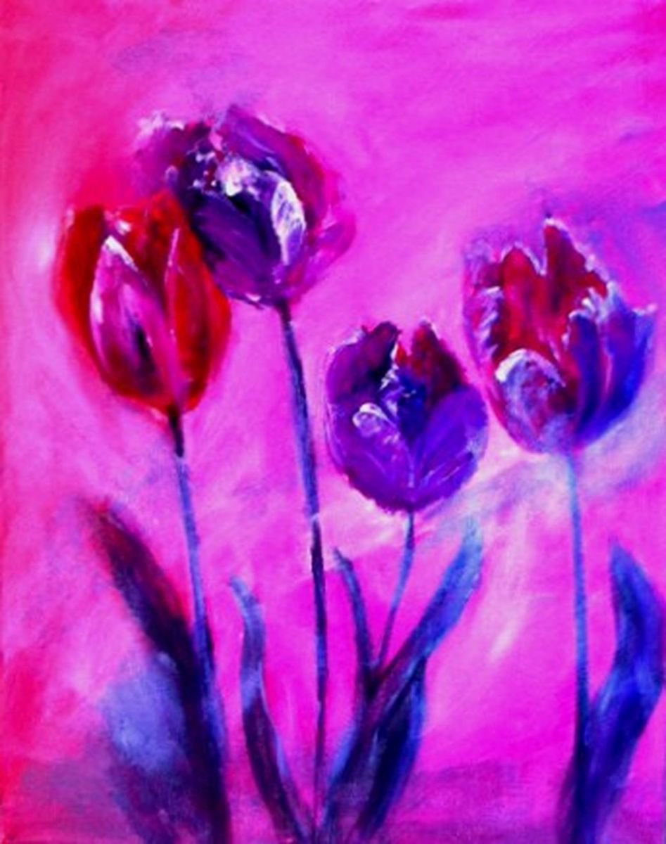 Tulips by Paul Simon Hughes