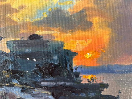 “The River Remembers at Dusk, Chiang Khan”