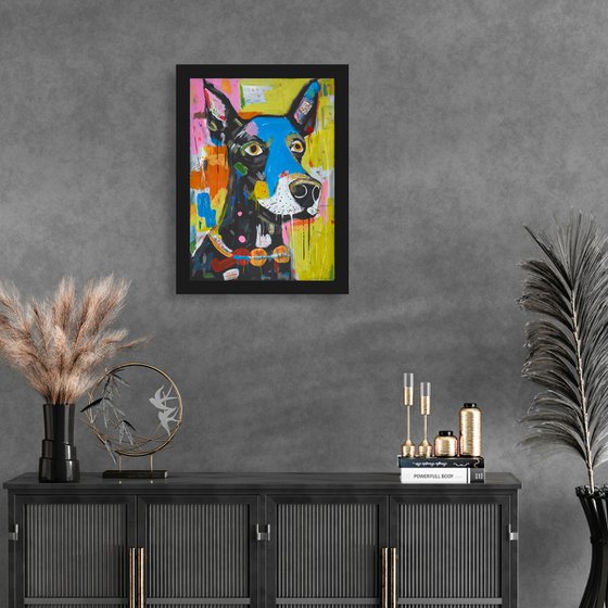 Basquiat's Dog IV