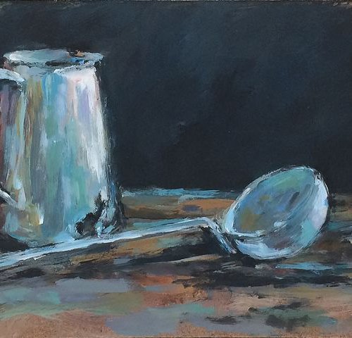 Still life with milkjar by Jacqualine Zonneveld
