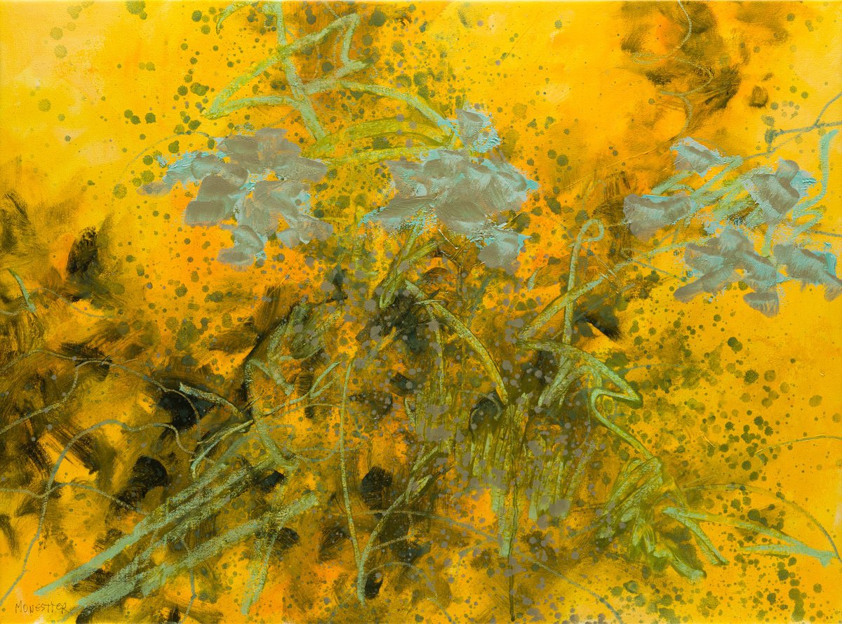 Wild Flowers By Fabienne Monestier, 32 X 24, Artwork For Sale On Artfinder