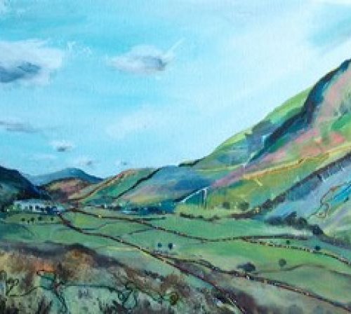 Welsh hills by Fiona Plaisted