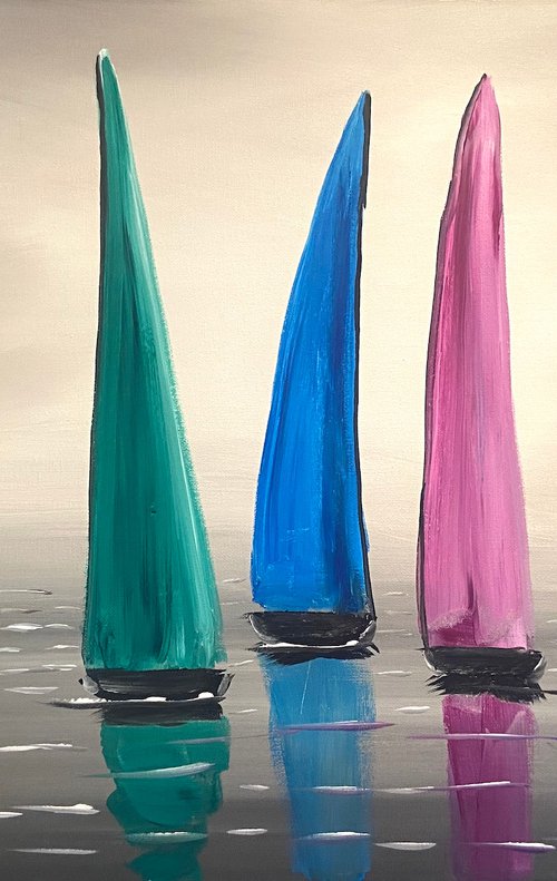Colourful Regattas by Aisha Haider