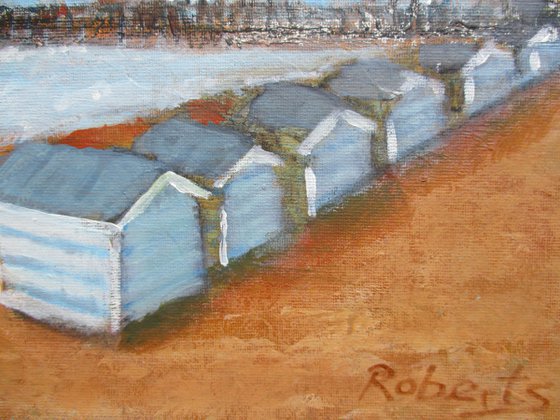 Beach huts