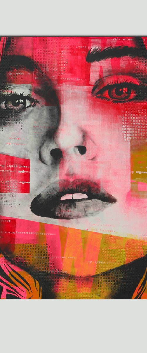 Pop Song Portrait by Ronald Hunter