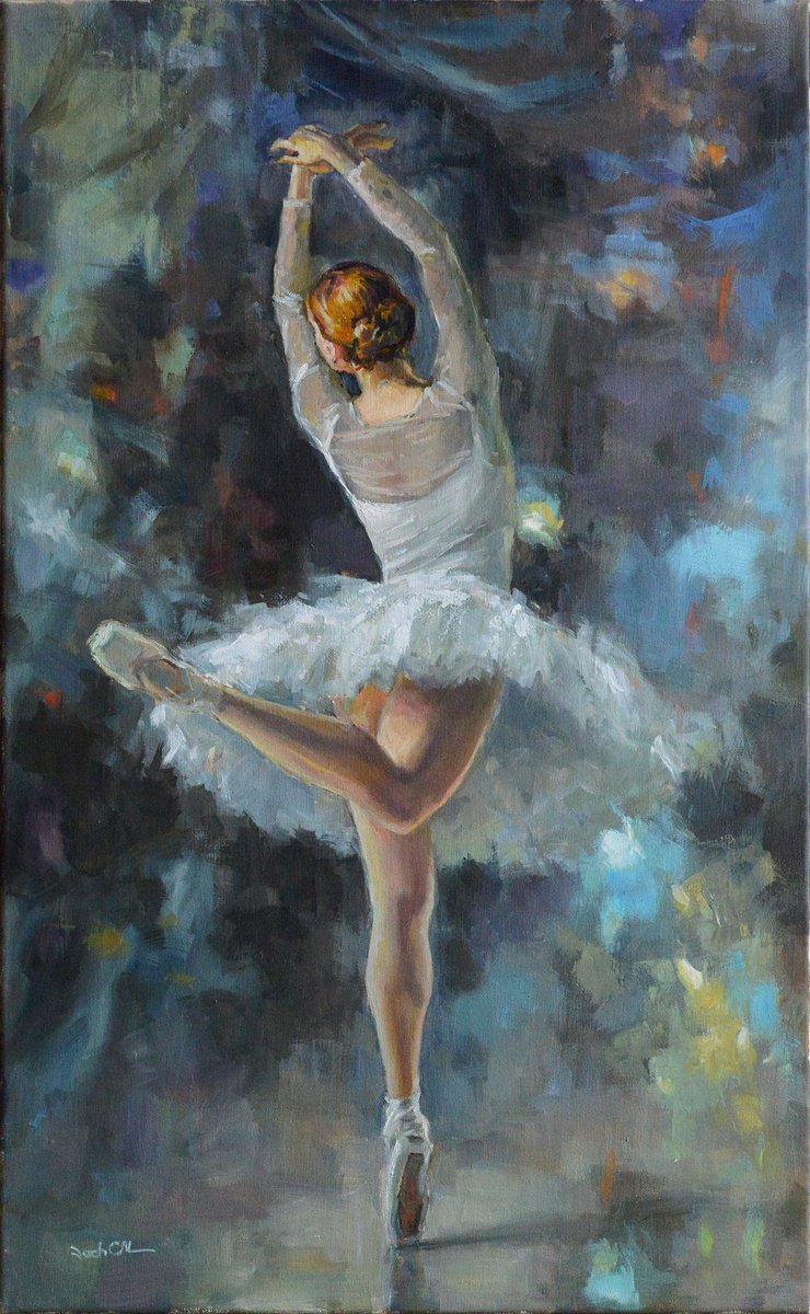 Ballet Dancer #63 By Vachagan Manukyan, 15 X 24, Artwork For Sale On Artfinder