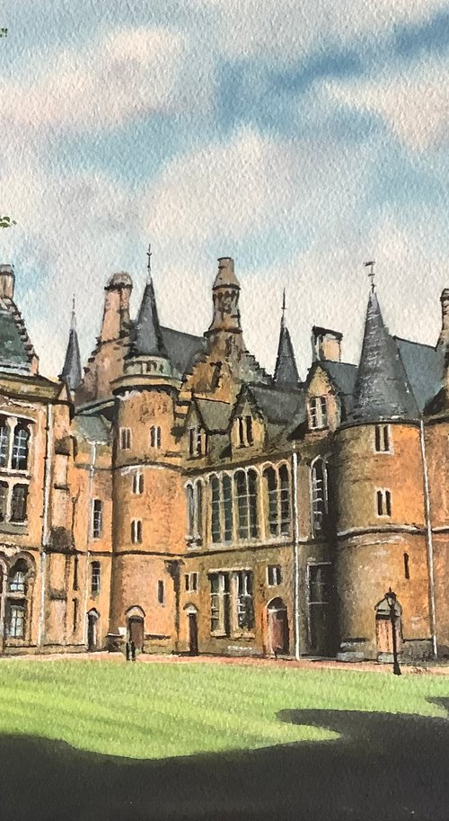 Summers day at Glasgows old university by Darren Carey