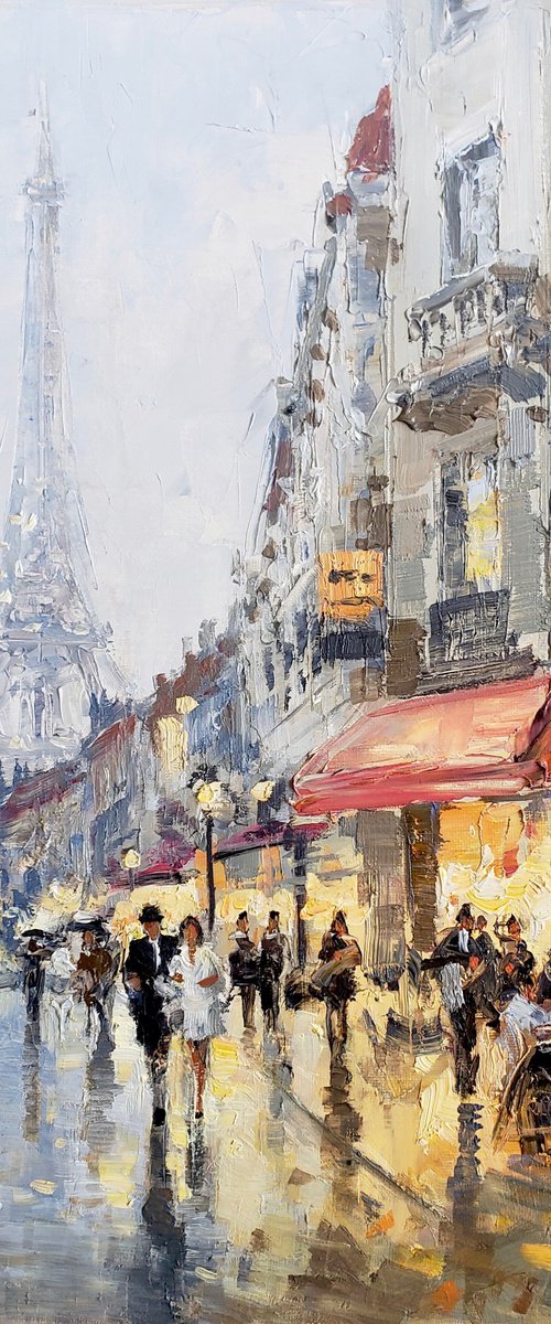 CORNER PARIS CAFE by Irina Alexandrina