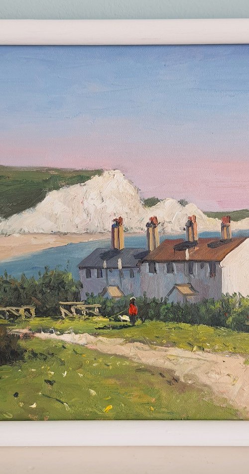 The Seven Sisters Coast E. Sussex by Roberto Ponte