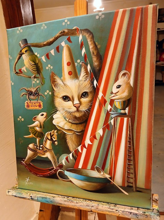 The circus on my dresser