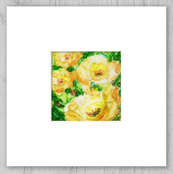 Encaustic Floral Collection 1